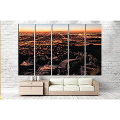 City Lights, mountain view №1006 Ready to Hang Canvas PrintCanvas art arrives ready to hang, with hanging accessories included and no additional framing required. Every canvas print is hand-crafted, made on-demand at our workshop and expertly stretched ar