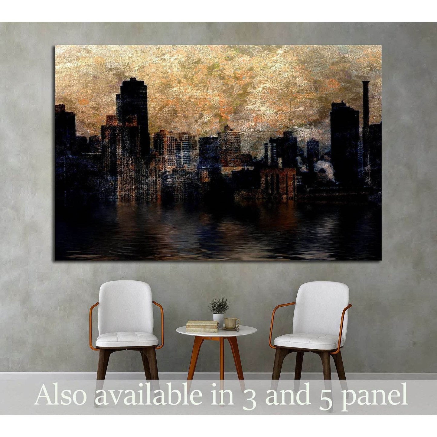 City №1617 Ready to Hang Canvas PrintCanvas art arrives ready to hang, with hanging accessories included and no additional framing required. Every canvas print is hand-crafted, made on-demand at our workshop and expertly stretched around 100% North Americ