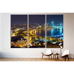 city of Baku, the capital of the Republic of Azerbaijan №1562 Ready to Hang Canvas PrintCanvas art arrives ready to hang, with hanging accessories included and no additional framing required. Every canvas print is hand-crafted, made on-demand at our works