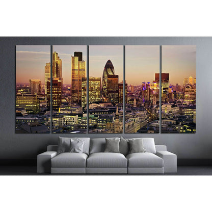 City of London one of the leading centres of global finance №2595 Ready to Hang Canvas PrintCanvas art arrives ready to hang, with hanging accessories included and no additional framing required. Every canvas print is hand-crafted, made on-demand at our w