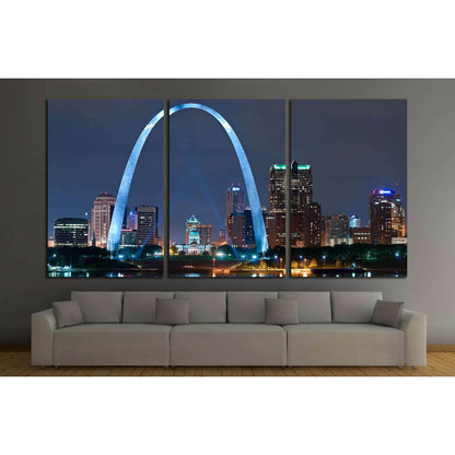 City of St. Louis №2011 Ready to Hang Canvas PrintCanvas art arrives ready to hang, with hanging accessories included and no additional framing required. Every canvas print is hand-crafted, made on-demand at our workshop and expertly stretched around 100%