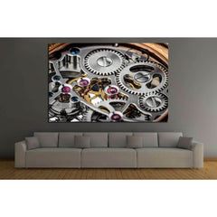 Clock Mechanism №218 Ready to Hang Canvas PrintCanvas art arrives ready to hang, with hanging accessories included and no additional framing required. Every canvas print is hand-crafted, made on-demand at our workshop and expertly stretched around 100% No