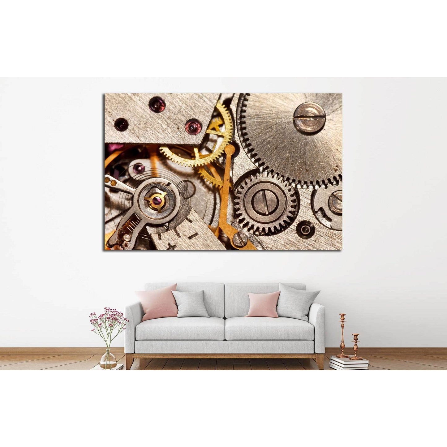 Clockwork №217 Ready to Hang Canvas PrintCanvas art arrives ready to hang, with hanging accessories included and no additional framing required. Every canvas print is hand-crafted, made on-demand at our workshop and expertly stretched around 100% North Am