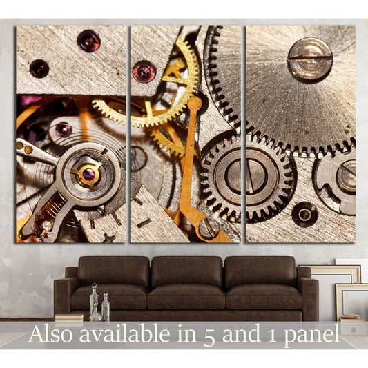 Clockwork №217 Ready to Hang Canvas PrintCanvas art arrives ready to hang, with hanging accessories included and no additional framing required. Every canvas print is hand-crafted, made on-demand at our workshop and expertly stretched around 100% North Am