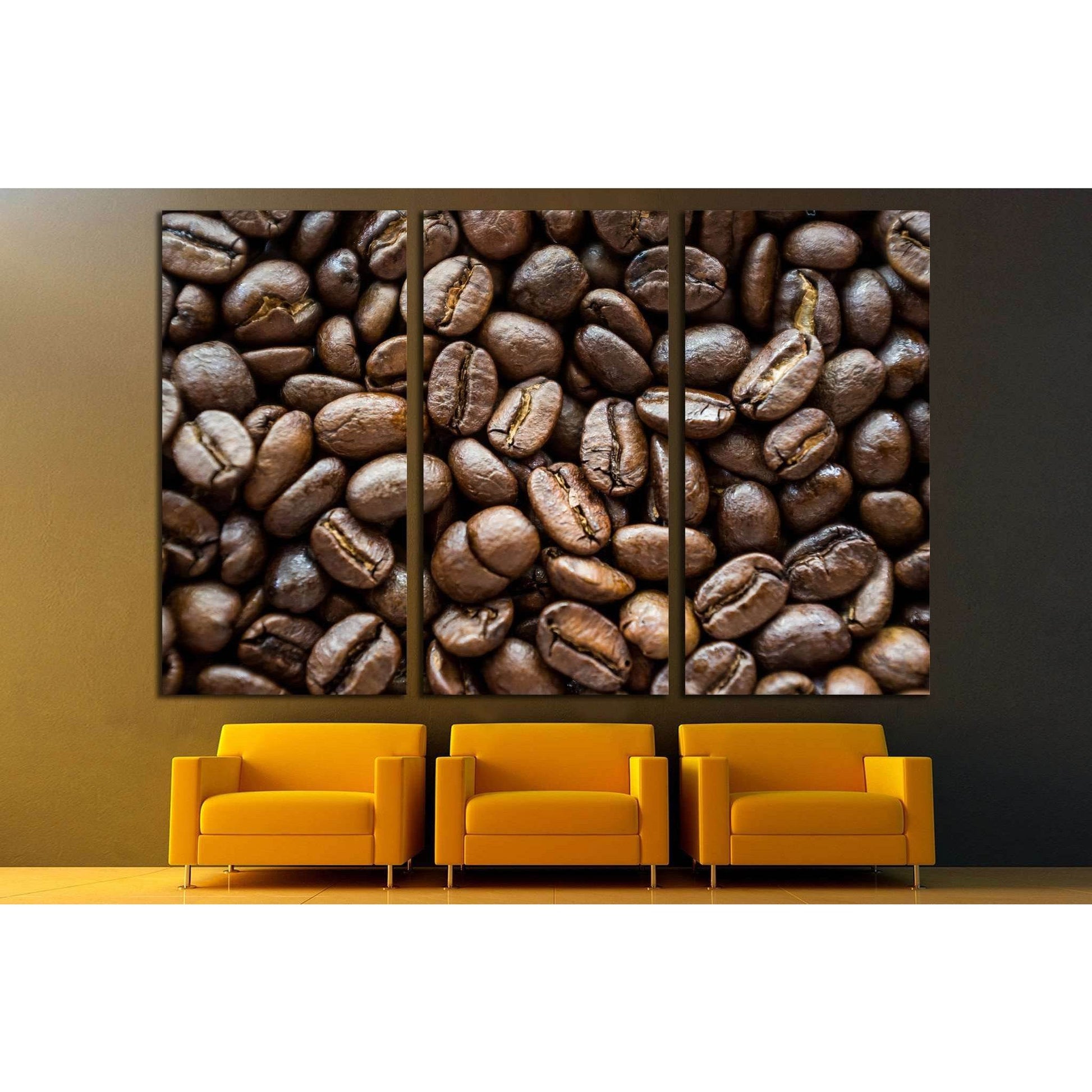 Coffee beans №1913 Ready to Hang Canvas PrintCanvas art arrives ready to hang, with hanging accessories included and no additional framing required. Every canvas print is hand-crafted, made on-demand at our workshop and expertly stretched around 100% Nort