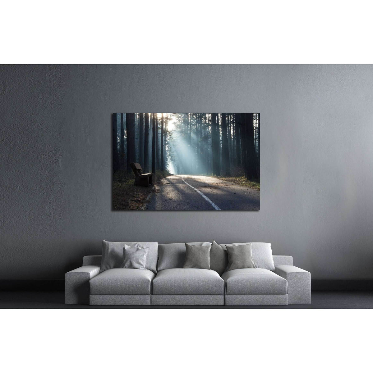 Cold morning №3100 Ready to Hang Canvas PrintCanvas art arrives ready to hang, with hanging accessories included and no additional framing required. Every canvas print is hand-crafted, made on-demand at our workshop and expertly stretched around 100% Nort