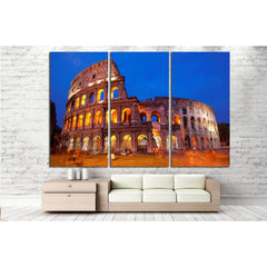 Coliseum, Rome №854 Ready to Hang Canvas PrintCanvas art arrives ready to hang, with hanging accessories included and no additional framing required. Every canvas print is hand-crafted, made on-demand at our workshop and expertly stretched around 100% Nor