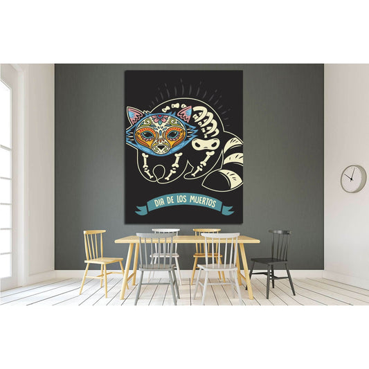 color cat №4582 Ready to Hang Canvas PrintCanvas art arrives ready to hang, with hanging accessories included and no additional framing required. Every canvas print is hand-crafted, made on-demand at our workshop and expertly stretched around 100% North A