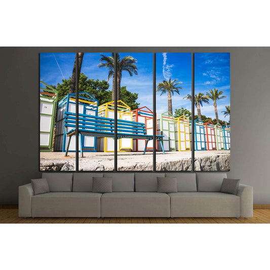 colorful beach houses of Sagaro, Costa Brava №1208 Ready to Hang Canvas PrintCanvas art arrives ready to hang, with hanging accessories included and no additional framing required. Every canvas print is hand-crafted, made on-demand at our workshop and exp