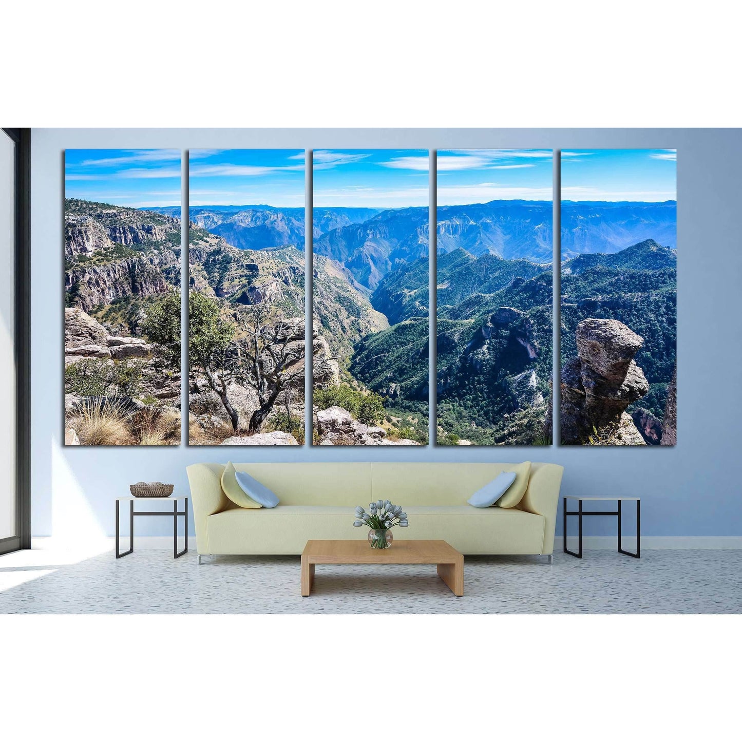 Copper Canyon - Sierra Madre Occidental, Chihuahua, Mexico №3214 Ready to Hang Canvas PrintCanvas art arrives ready to hang, with hanging accessories included and no additional framing required. Every canvas print is hand-crafted, made on-demand at our wo