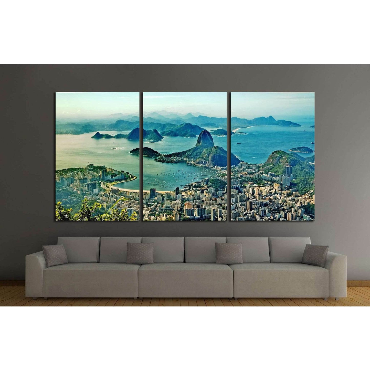 Corcovado, Rio de Janeiro, Brazil №1158 Ready to Hang Canvas PrintCanvas art arrives ready to hang, with hanging accessories included and no additional framing required. Every canvas print is hand-crafted, made on-demand at our workshop and expertly stret