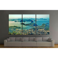 Corcovado, Rio de Janeiro, Brazil №1158 Ready to Hang Canvas PrintCanvas art arrives ready to hang, with hanging accessories included and no additional framing required. Every canvas print is hand-crafted, made on-demand at our workshop and expertly stret