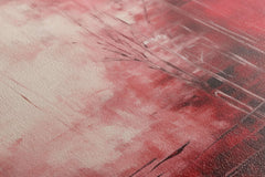 Crimson Landscape with Barren Trees - Canvas Print - Artoholica Ready to Hang Canvas Print