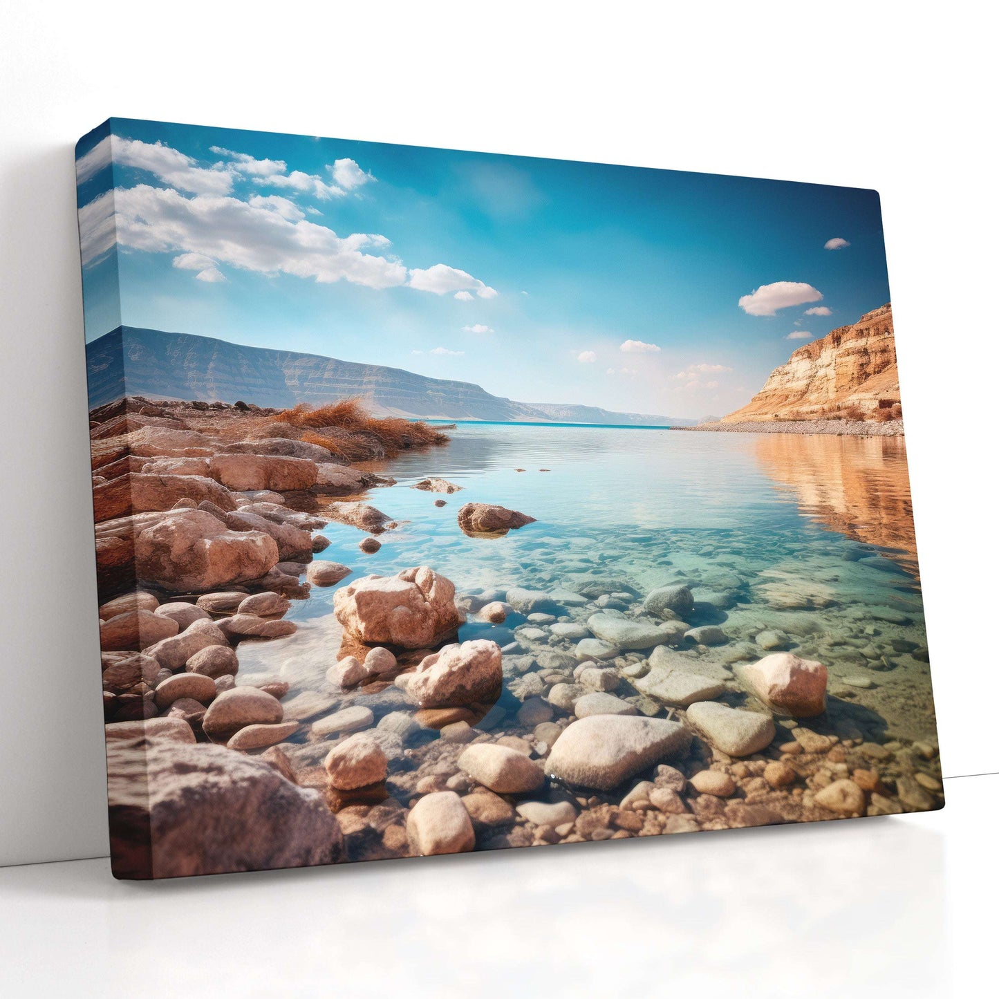 Crystalline Forms of the Dead Sea - Canvas Print - Artoholica Ready to Hang Canvas Print