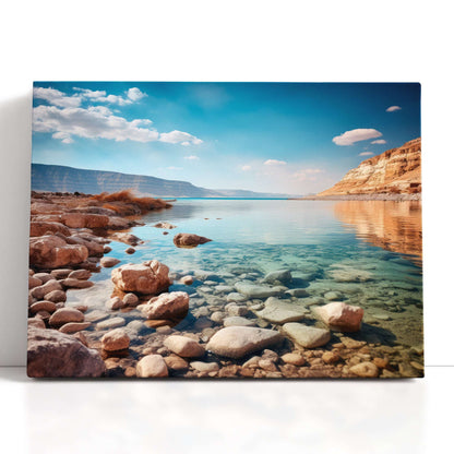 Crystalline Forms of the Dead Sea - Canvas Print - Artoholica Ready to Hang Canvas Print