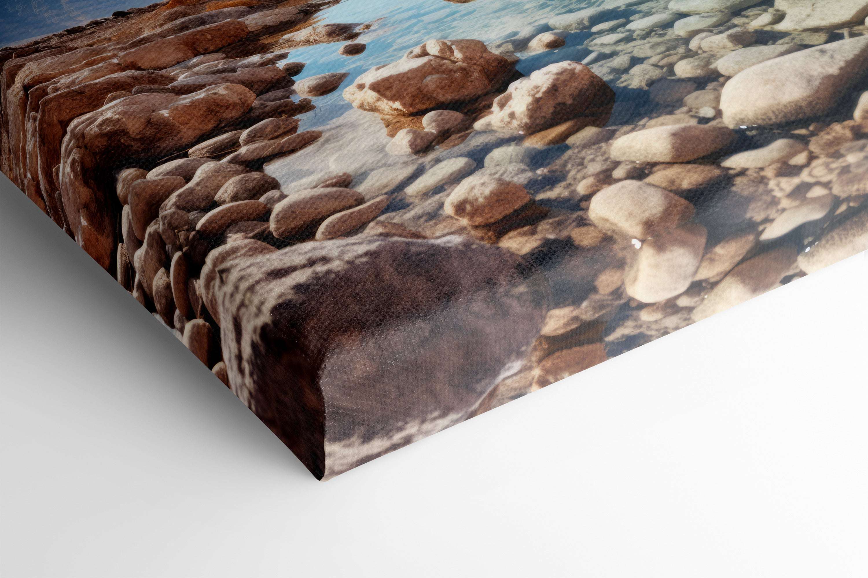 Crystalline Forms of the Dead Sea - Canvas Print - Artoholica Ready to Hang Canvas Print