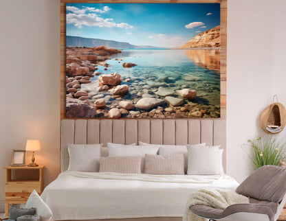 Crystalline Forms of the Dead Sea - Canvas Print - Artoholica Ready to Hang Canvas Print