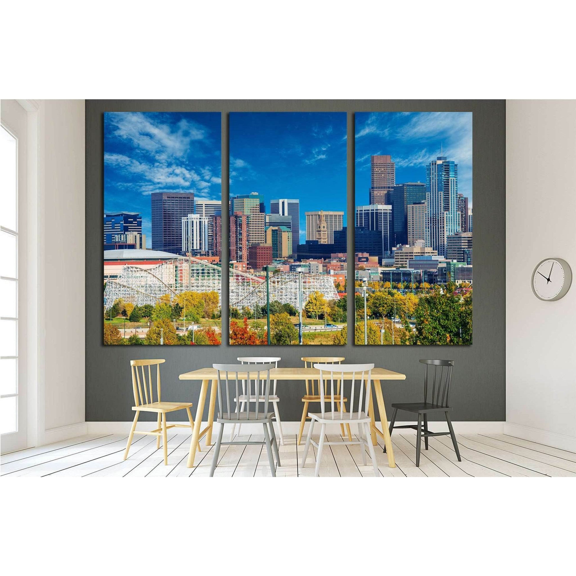 Denver Colorado, United States №1636 Ready to Hang Canvas PrintCanvas art arrives ready to hang, with hanging accessories included and no additional framing required. Every canvas print is hand-crafted, made on-demand at our workshop and expertly stretche