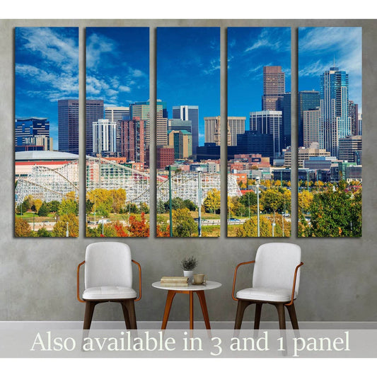 Denver Colorado, United States №1636 Ready to Hang Canvas PrintCanvas art arrives ready to hang, with hanging accessories included and no additional framing required. Every canvas print is hand-crafted, made on-demand at our workshop and expertly stretche