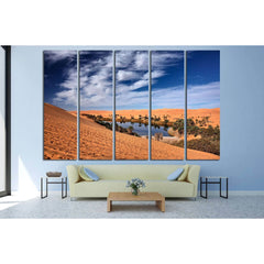 Desertul sahara.Oasis №2499 Ready to Hang Canvas PrintCanvas art arrives ready to hang, with hanging accessories included and no additional framing required. Every canvas print is hand-crafted, made on-demand at our workshop and expertly stretched around