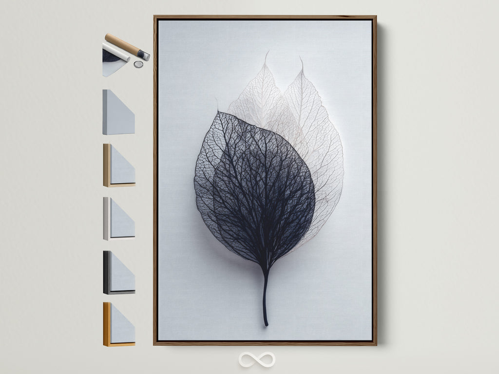 Framed artwork with a brown frame is displayed alongside frame options. This showcases available frame styles. Select the perfect frame to complement your artwork. Many frame choices are available. Discover the ideal frame to enhance your space. Transform your art with our diverse frame selection. This framed art is a beautiful addition to any room.