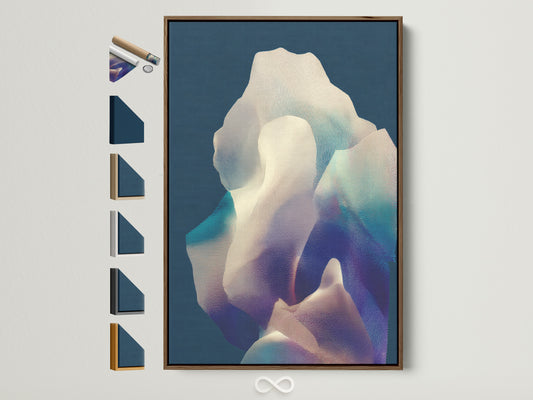 Explore framing options for your artwork. This brown frame showcases various styles. See how each frame enhances the art piece. Find the perfect frame to complement your style. Many options are available to customize your artwork.