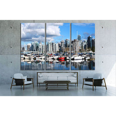 Downtown of the beautiful city №2712 Ready to Hang Canvas PrintCanvas art arrives ready to hang, with hanging accessories included and no additional framing required. Every canvas print is hand-crafted, made on-demand at our workshop and expertly stretche
