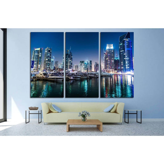 Dubai Cityscape №524 Ready to Hang Canvas PrintCanvas art arrives ready to hang, with hanging accessories included and no additional framing required. Every canvas print is hand-crafted, made on-demand at our workshop and expertly stretched around 100% No