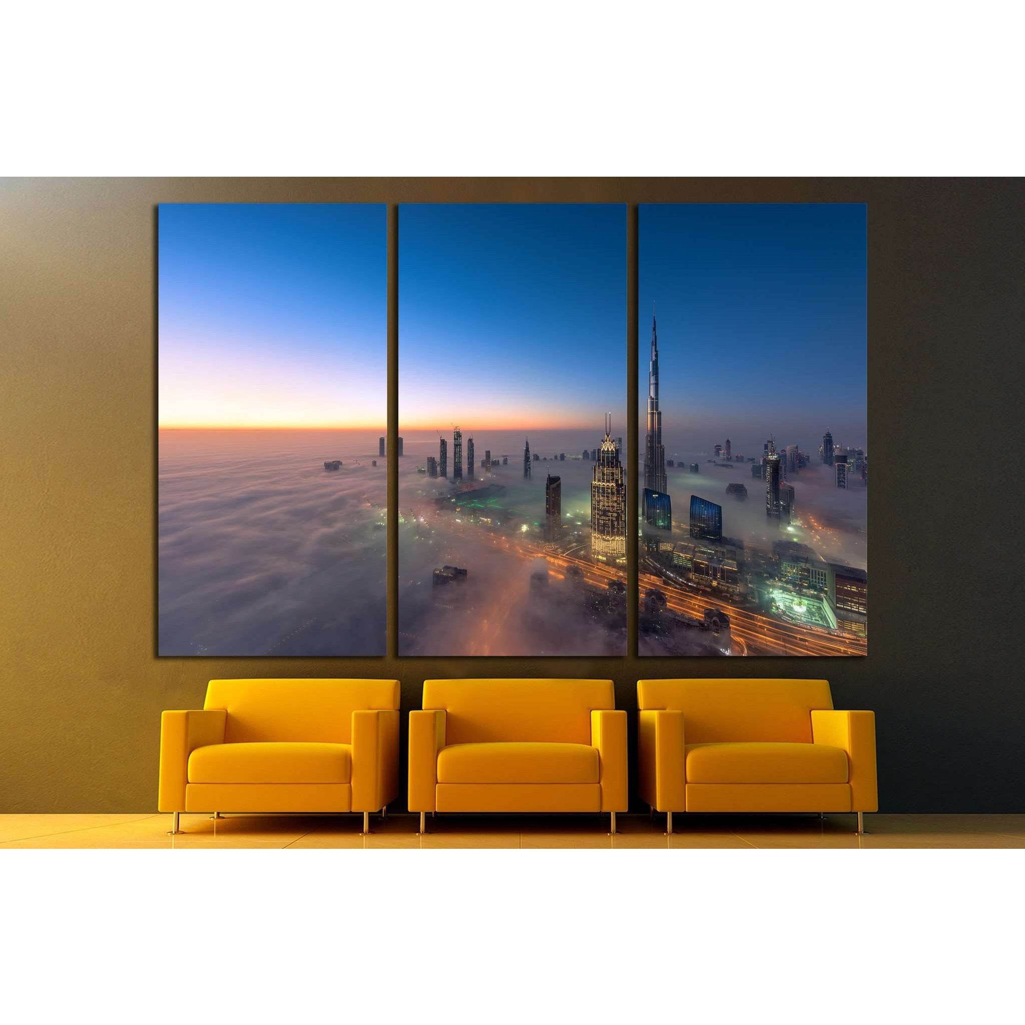 Dubai №1267 Ready to Hang Canvas PrintCanvas art arrives ready to hang, with hanging accessories included and no additional framing required. Every canvas print is hand-crafted, made on-demand at our workshop and expertly stretched around 100% North Ameri