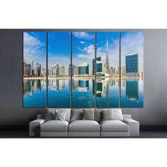 Dubai skyline, UAE. №1131 Ready to Hang Canvas PrintCanvas art arrives ready to hang, with hanging accessories included and no additional framing required. Every canvas print is hand-crafted, made on-demand at our workshop and expertly stretched around 10