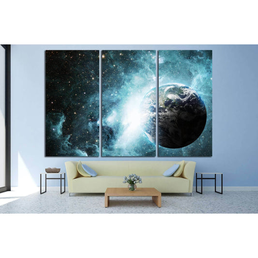 Earth and space, Elements of this image furnished by NASA №2458 Ready to Hang Canvas PrintCanvas art arrives ready to hang, with hanging accessories included and no additional framing required. Every canvas print is hand-crafted, made on-demand at our wor