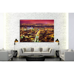 Eastern Paris at Night №2587 Ready to Hang Canvas PrintCanvas art arrives ready to hang, with hanging accessories included and no additional framing required. Every canvas print is hand-crafted, made on-demand at our workshop and expertly stretched around