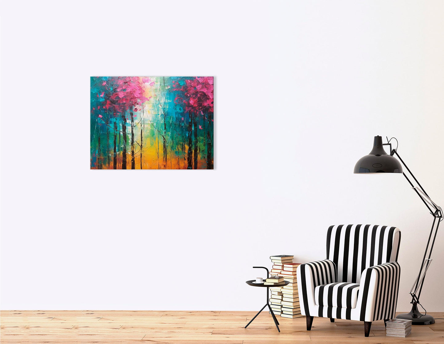 Edge of Spring Forest - Canvas Print - Artoholica Ready to Hang Canvas Print