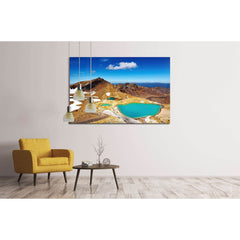 Emerald Lakes, Tongariro National Park, New Zealand №2491 Ready to Hang Canvas PrintCanvas art arrives ready to hang, with hanging accessories included and no additional framing required. Every canvas print is hand-crafted, made on-demand at our workshop