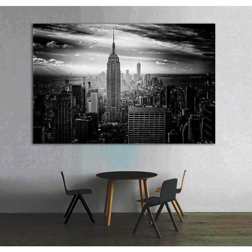 Empire State Building №1088 Ready to Hang Canvas PrintCanvas art arrives ready to hang, with hanging accessories included and no additional framing required. Every canvas print is hand-crafted, made on-demand at our workshop and expertly stretched around