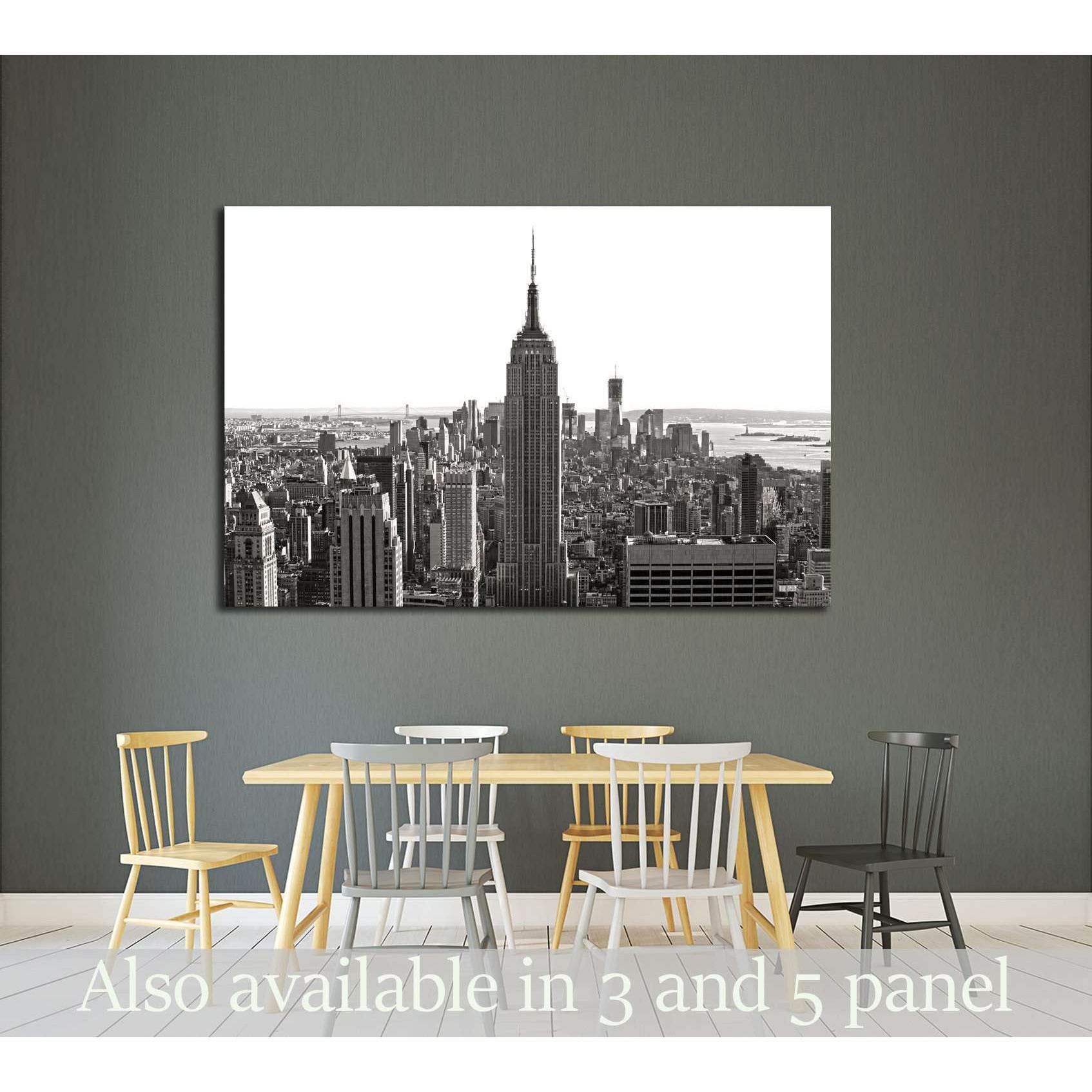 Empire State Building.NEW YORK CITY №2613 Ready to Hang Canvas PrintCanvas art arrives ready to hang, with hanging accessories included and no additional framing required. Every canvas print is hand-crafted, made on-demand at our workshop and expertly str