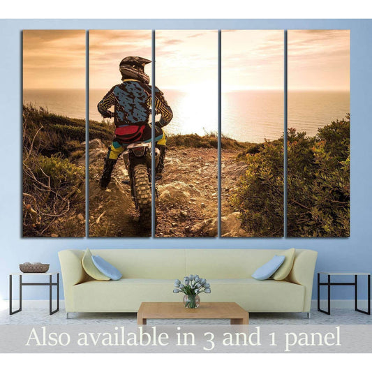 Enduro №167 Ready to Hang Canvas PrintCanvas art arrives ready to hang, with hanging accessories included and no additional framing required. Every canvas print is hand-crafted, made on-demand at our workshop and expertly stretched around 100% North Ameri