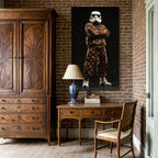 Stormtrooper Canvas Art - Sci-Fi Hip Hop Canvas Print, Luxury Streetwear Wall Art, Man Cave Decor, Modern Pop Culture Artwork, Gift for Him