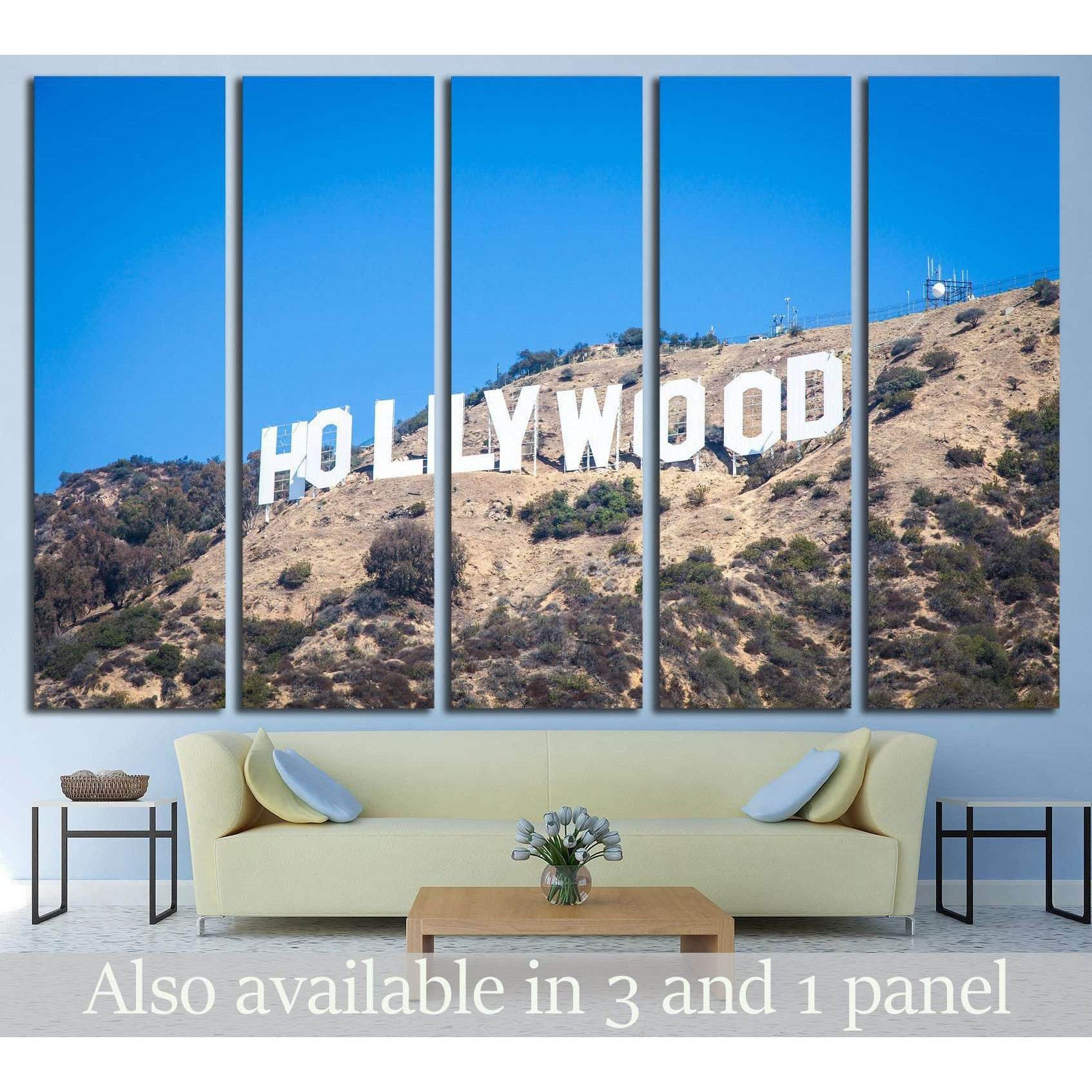 Famous Hollywood landmark in Los Angeles, California №1940 Ready to Hang Canvas PrintCanvas art arrives ready to hang, with hanging accessories included and no additional framing required. Every canvas print is hand-crafted, made on-demand at our workshop