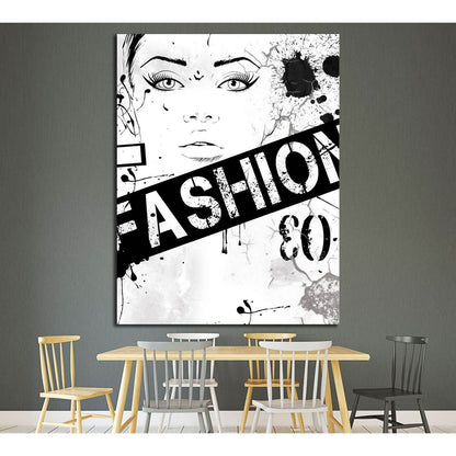 fashion №4533 Ready to Hang Canvas PrintCanvas art arrives ready to hang, with hanging accessories included and no additional framing required. Every canvas print is hand-crafted, made on-demand at our workshop and expertly stretched around 100% North Ame