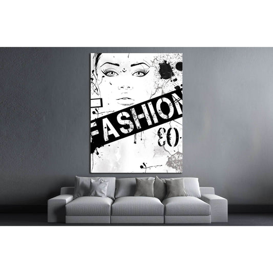 fashion №4533 Ready to Hang Canvas PrintCanvas art arrives ready to hang, with hanging accessories included and no additional framing required. Every canvas print is hand-crafted, made on-demand at our workshop and expertly stretched around 100% North Ame