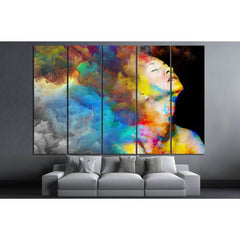 Female portrait №1065 Ready to Hang Canvas PrintCanvas art arrives ready to hang, with hanging accessories included and no additional framing required. Every canvas print is hand-crafted, made on-demand at our workshop and expertly stretched around 100% N