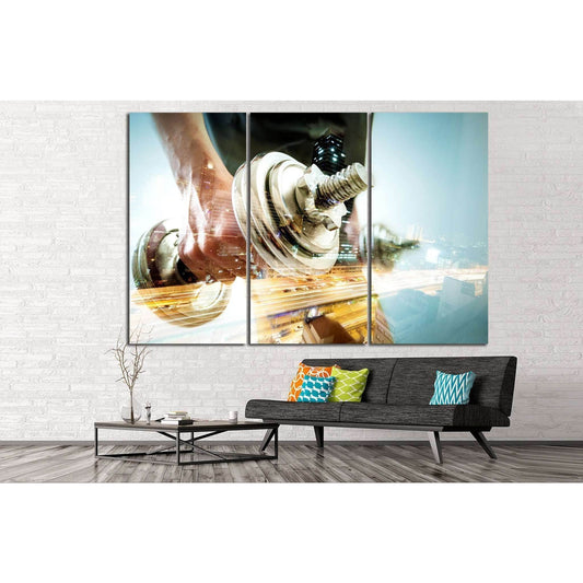 Fitness Wall Art №198 Ready to Hang Canvas PrintCanvas art arrives ready to hang, with hanging accessories included and no additional framing required. Every canvas print is hand-crafted, made on-demand at our workshop and expertly stretched around 100% N
