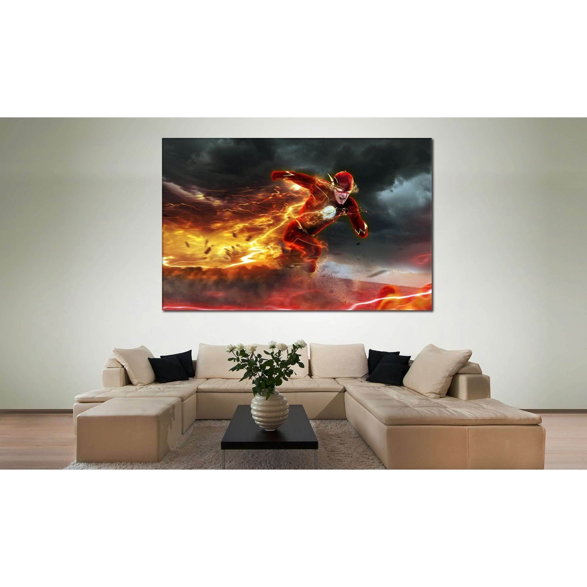 Flash Barry №2006 Ready to Hang Canvas PrintCanvas art arrives ready to hang, with hanging accessories included and no additional framing required. Every canvas print is hand-crafted, made on-demand at our workshop and expertly stretched around 100% North