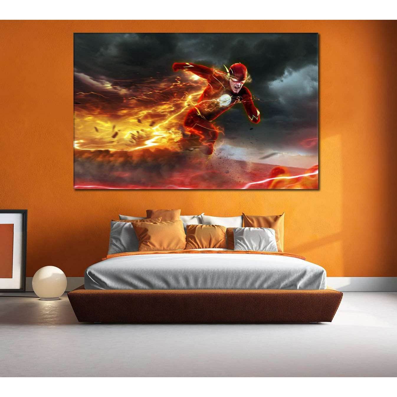 Flash Barry №2006 Ready to Hang Canvas PrintCanvas art arrives ready to hang, with hanging accessories included and no additional framing required. Every canvas print is hand-crafted, made on-demand at our workshop and expertly stretched around 100% North