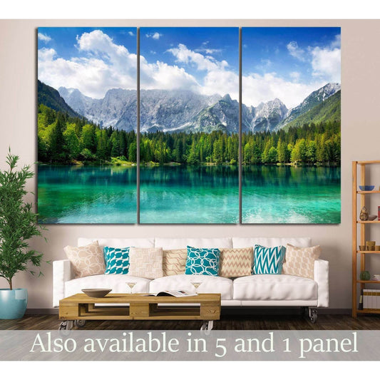 Forest and mountains №21 Ready to Hang Canvas PrintCanvas art arrives ready to hang, with hanging accessories included and no additional framing required. Every canvas print is hand-crafted, made on-demand at our workshop and expertly stretched around 100