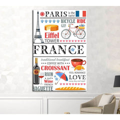 france №4578 Ready to Hang Canvas PrintCanvas art arrives ready to hang, with hanging accessories included and no additional framing required. Every canvas print is hand-crafted, made on-demand at our workshop and expertly stretched around 100% North Amer