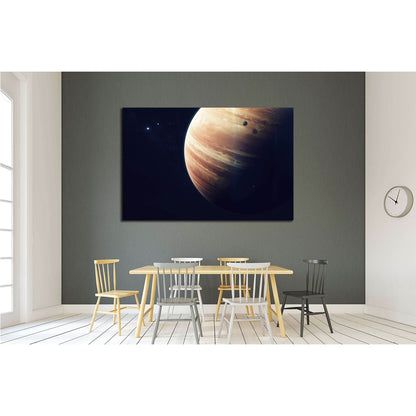 Gas giant planet. Beauty of deep space. Billions of galaxies in the universe. №2419 Ready to Hang Canvas PrintCanvas art arrives ready to hang, with hanging accessories included and no additional framing required. Every canvas print is hand-crafted, made