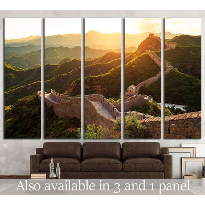 Great wall under sunshine during sunset №1901 Ready to Hang Canvas PrintCanvas art arrives ready to hang, with hanging accessories included and no additional framing required. Every canvas print is hand-crafted, made on-demand at our workshop and expertly