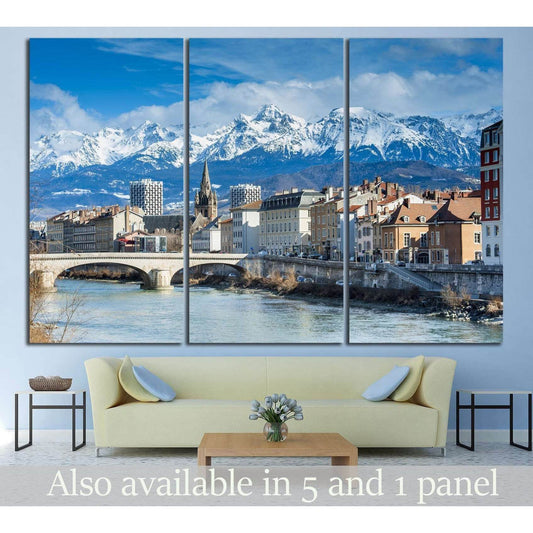 grenoble, France №787 Ready to Hang Canvas PrintCanvas art arrives ready to hang, with hanging accessories included and no additional framing required. Every canvas print is hand-crafted, made on-demand at our workshop and expertly stretched around 100% N